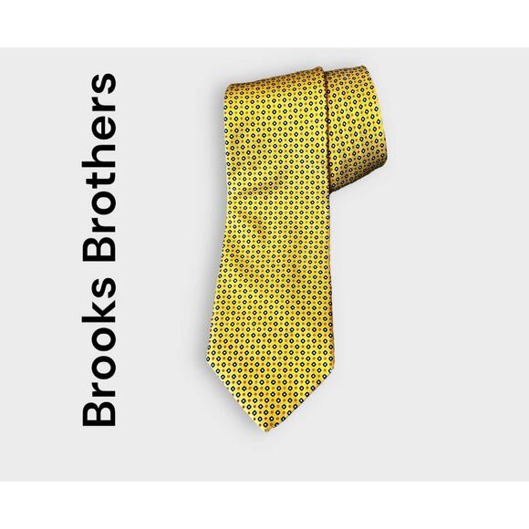 Brooks Brothers 100% Silk Neck Tie - Picture 1 of 3